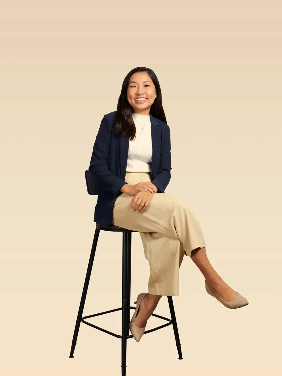 Jessin Chua, seated.