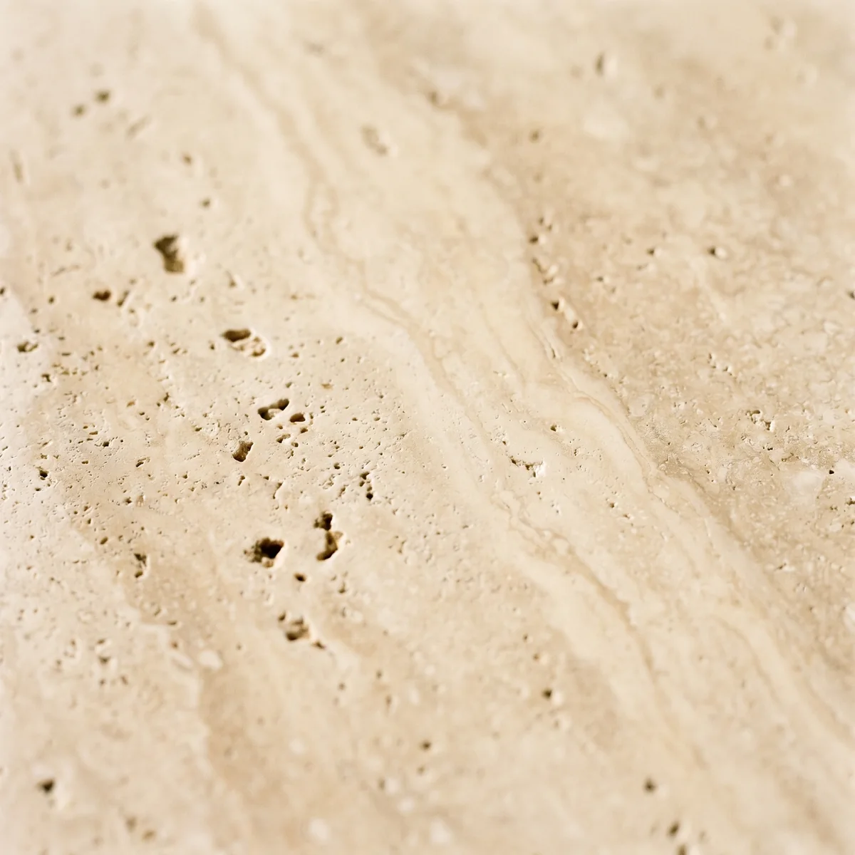 Travertine stone surface, close up.